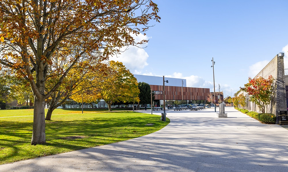 Image of University of Portsmouth Ravelin Sports Centre external of the building